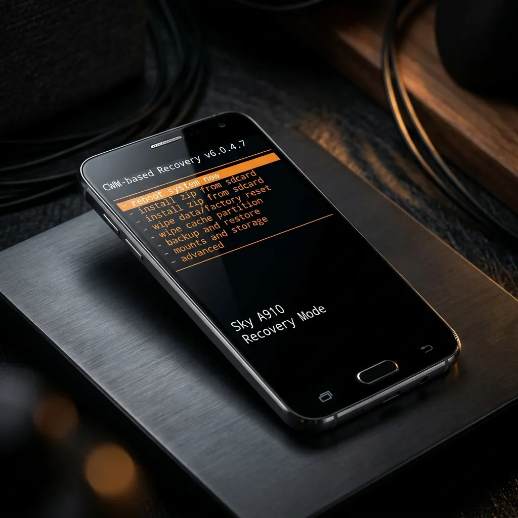 Cách Root và cài CWM Recovery cho dòng Sky A910