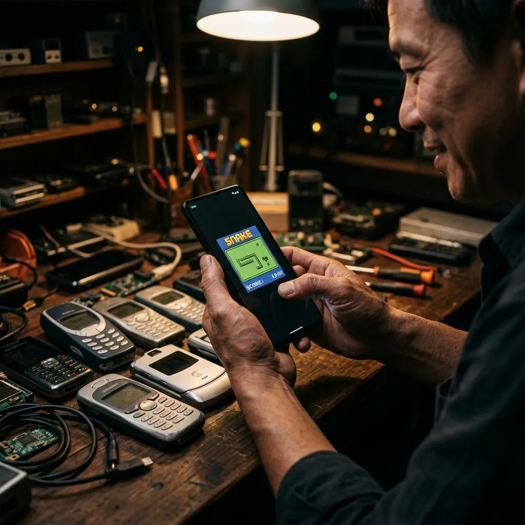 Chơi điện thoại cổ (Retro Mobile): Thú vui của dân công nghệ