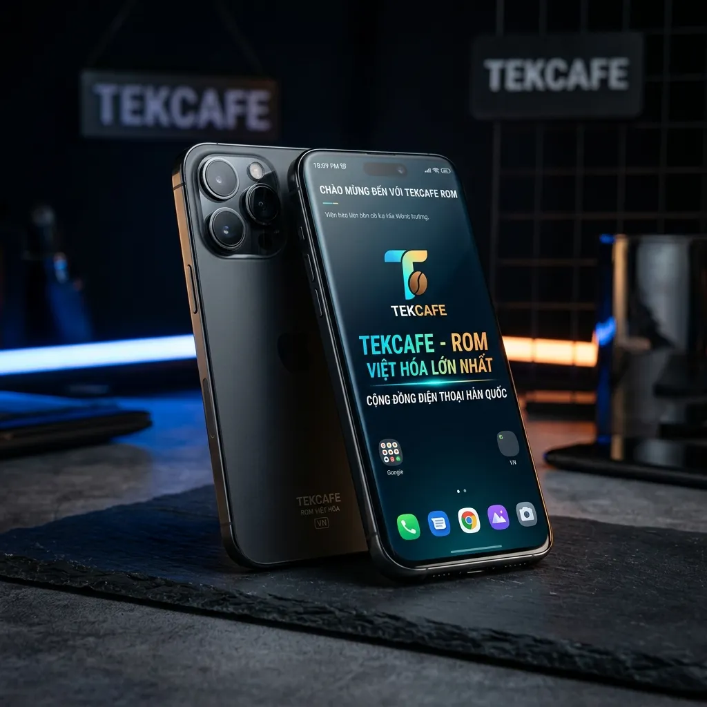 TekCafe và cộng đồng ROM Việt hóa điện thoại Hàn lớn nhất